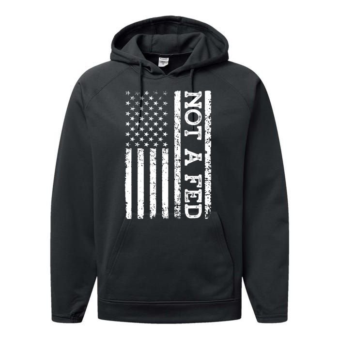 Not A Fed Performance Fleece Hoodie