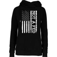 Not A Fed Womens Funnel Neck Pullover Hood