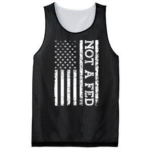 Not A Fed Mesh Reversible Basketball Jersey Tank