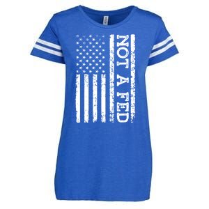 Not A Fed Enza Ladies Jersey Football T-Shirt