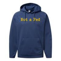 Not A Fed Performance Fleece Hoodie