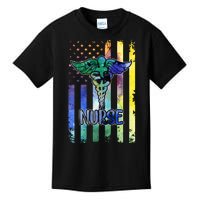 Nurse American Flag Kids T-Shirt