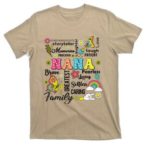 Nana Amazing Funny Grandma Life Idea For Grandparents Day T-Shirt