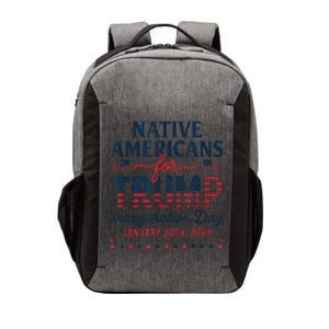 Native Americans For Trump Inauguration Day 2025 Vector Backpack