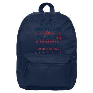 Native Americans For Trump Inauguration Day 2025 16 in Basic Backpack