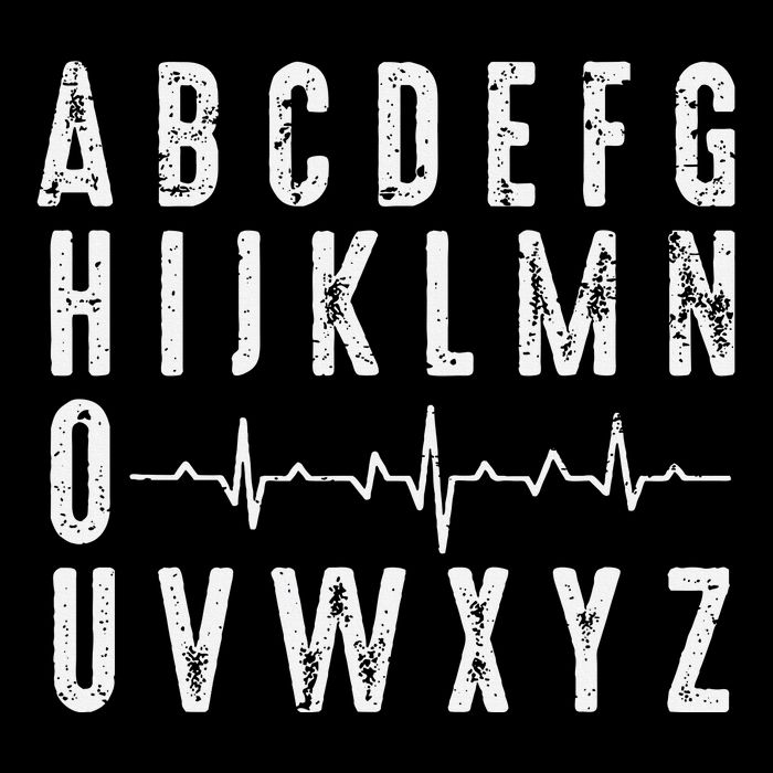 Nurse AbcS Funny Pqrst Ecg Heart Rhythm Baby Bodysuit