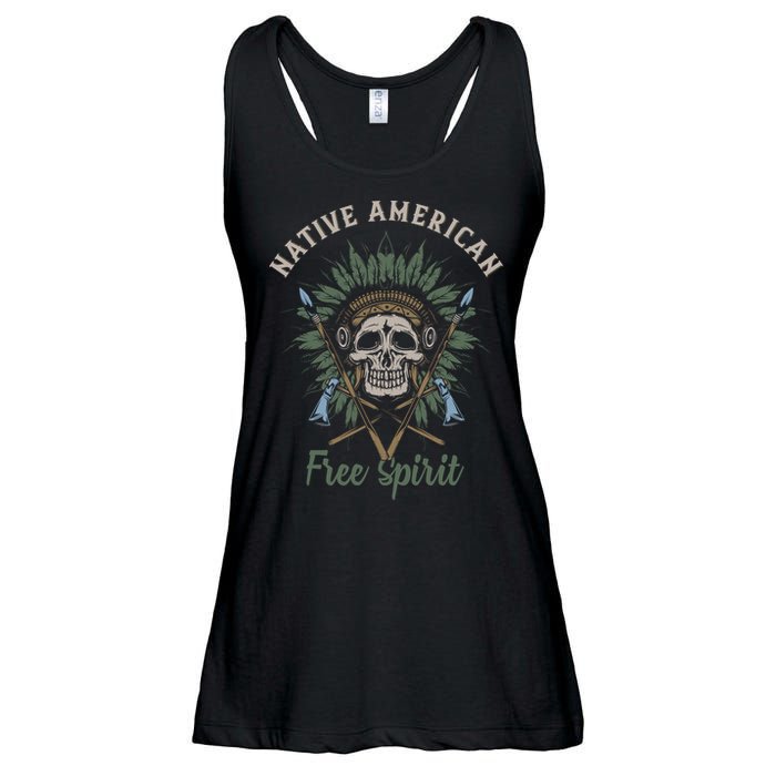 Native American Free Spirit Ladies Essential Flowy Tank