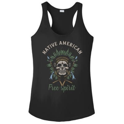 Native American Free Spirit Ladies PosiCharge Competitor Racerback Tank