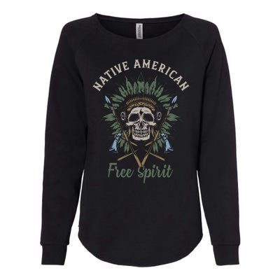 Native American Free Spirit Womens California Wash Sweatshirt