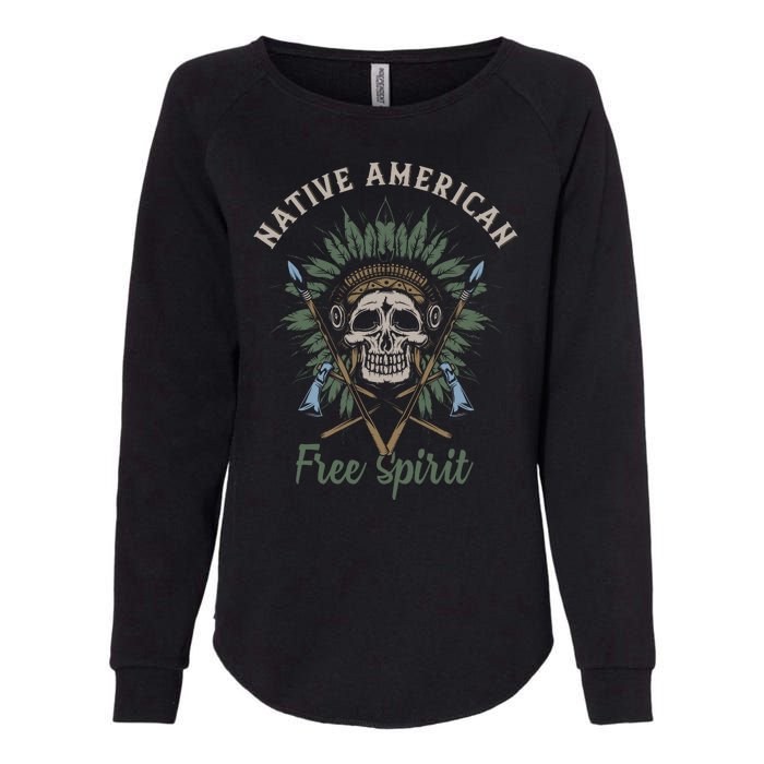 Native American Free Spirit Womens California Wash Sweatshirt