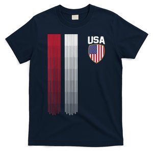 National America Flag USA American Football Fan Soccer Team T-Shirt