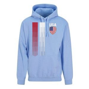 National America Flag USA American Football Fan Soccer Team Unisex Surf Hoodie