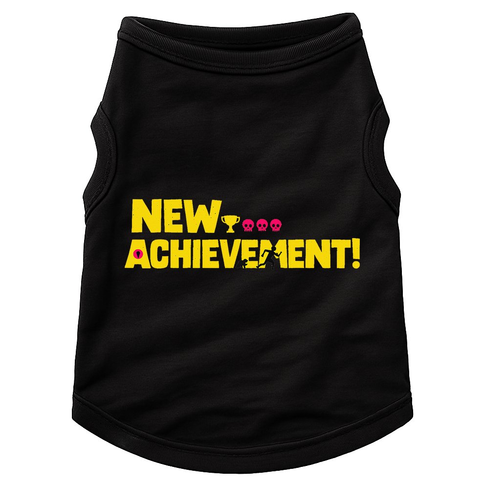 New Achievement Funny Gift Doggie Tank