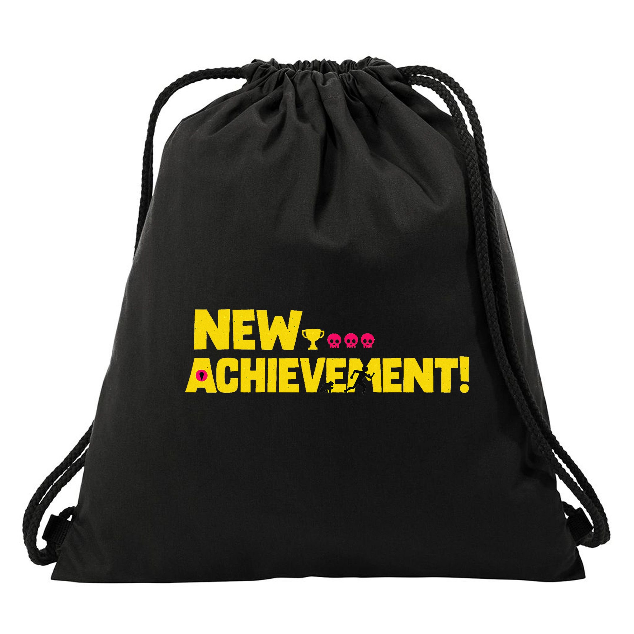 New Achievement Funny Gift Drawstring Bag