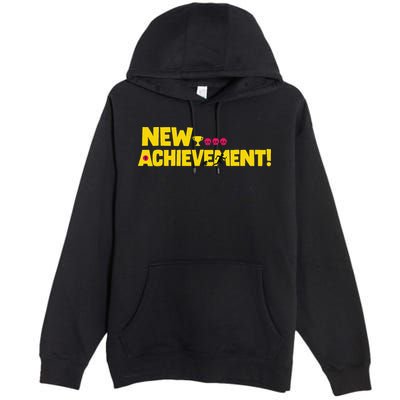 New Achievement Funny Gift Premium Pullover Hoodie