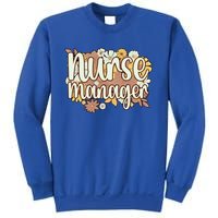 Nurse Ager Flowers Nursing Ager Gift Sweatshirt