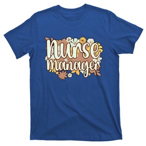 Nurse Ager Flowers Nursing Ager Gift T-Shirt