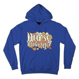 Nurse Ager Flowers Nursing Ager Gift Tall Hoodie