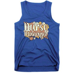 Nurse Ager Flowers Nursing Ager Gift Tank Top