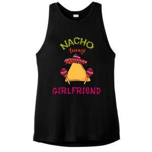 Nacho Average Friend Mexican Valentine's Day Couple Funny Gift Ladies PosiCharge Tri-Blend Wicking Tank