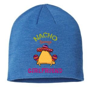 Nacho Average Friend Mexican Valentine's Day Couple Funny Gift Sustainable Beanie