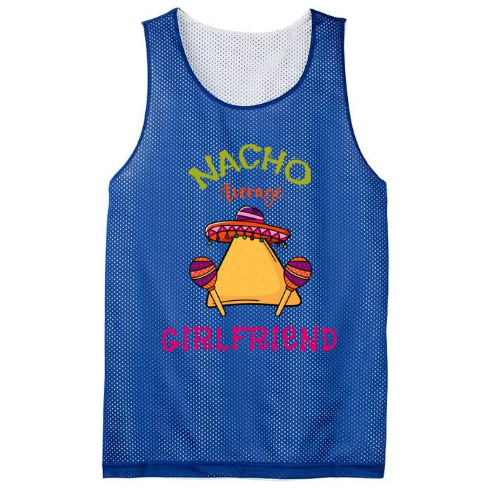 Nacho Average Friend Mexican Valentine's Day Couple Funny Gift Mesh Reversible Basketball Jersey Tank