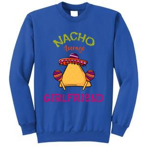 Nacho Average Friend Mexican Valentine's Day Couple Funny Gift Tall Sweatshirt