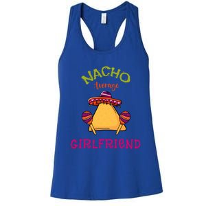 Nacho Average Friend Mexican Valentine's Day Couple Funny Gift Women's Racerback Tank