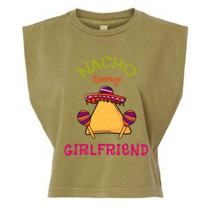 Nacho Average Friend Mexican Valentine's Day Couple Funny Gift Garment-Dyed Women's Muscle Tee