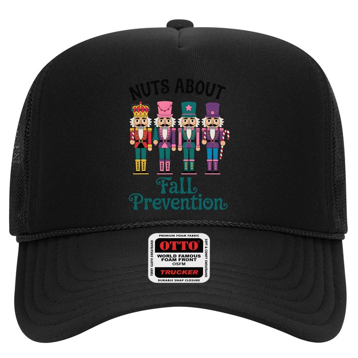 Nuts About Fall Prevention Funny Nutcracker Ballet Xmas Trucker Hat