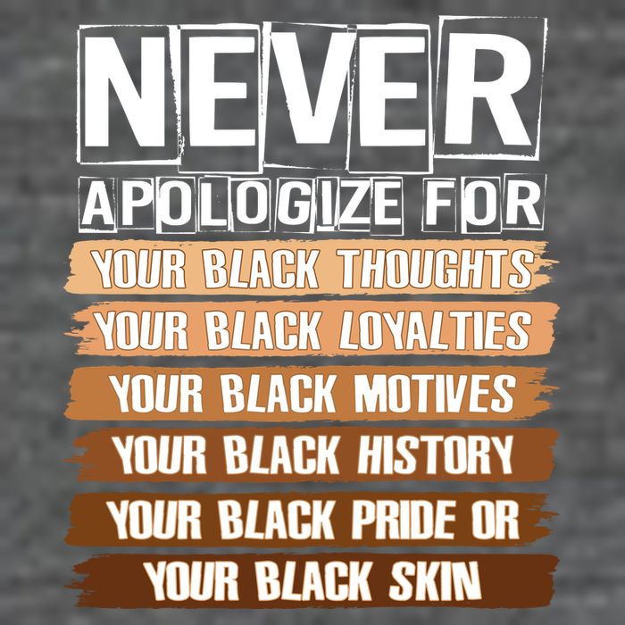 Never Apologize For Your Black History Flat Bill Trucker Hat
