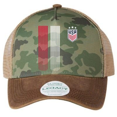 National America Flag USA American Football Fan Soccer Team Legacy Tie Dye Trucker Hat