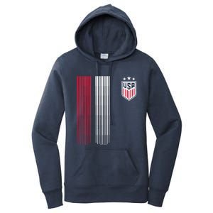 National America Flag USA American Football Fan Soccer Team Women's Pullover Hoodie