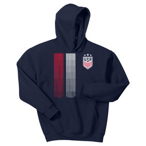 National America Flag USA American Football Fan Soccer Team Kids Hoodie