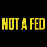 Not A Fed Funny Law Enforcement Drawstring Bag