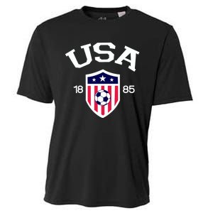 National America Flag American Soccer USA Jersey Fan Team Cooling Performance Crew T-Shirt