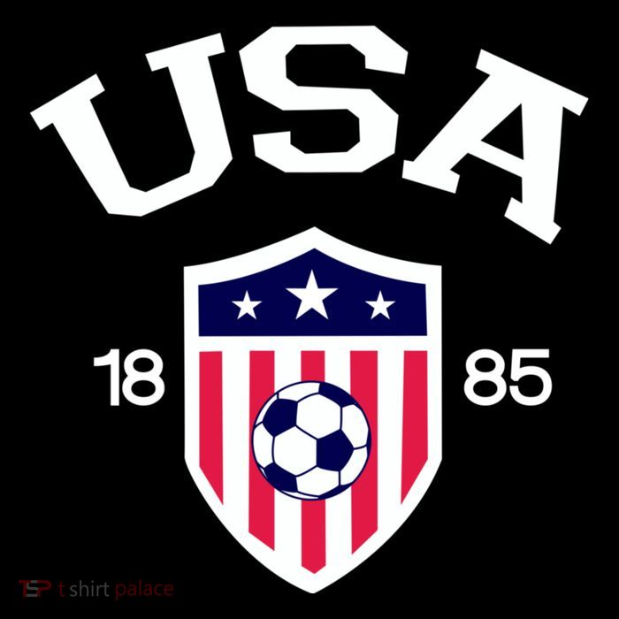 National America Flag American Soccer USA Jersey Fan Team Tall T-Shirt