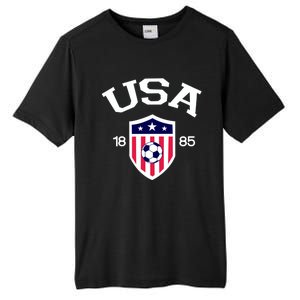 National America Flag American Soccer USA Jersey Fan Team Tall Fusion ChromaSoft Performance T-Shirt