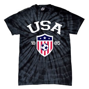 National America Flag American Soccer USA Jersey Fan Team Tie-Dye T-Shirt