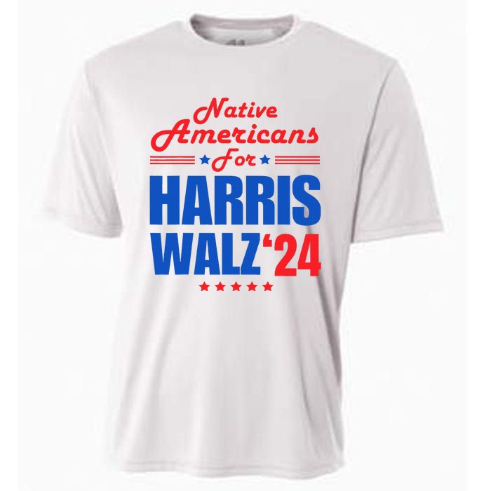 Native Americans For Harris Walz Kamala For President Cooling Performance Crew T-Shirt