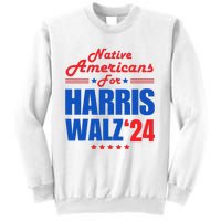 Native Americans For Harris Walz Kamala For President Sweatshirt