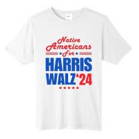 Native Americans For Harris Walz Kamala For President Tall Fusion ChromaSoft Performance T-Shirt