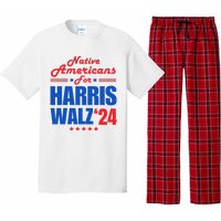 Native Americans For Harris Walz Kamala For President Pajama Set