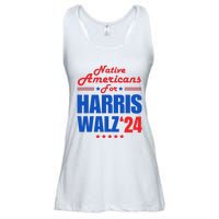 Native Americans For Harris Walz Kamala For President Ladies Essential Flowy Tank