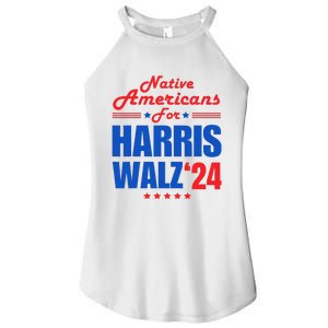 Native Americans For Harris Walz Kamala For President Women's Perfect Tri Rocker Tank