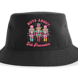 Nuts About Fall Prevention Pt Nutcracker Ballet Christmas Sustainable Bucket Hat