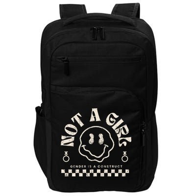 Not A Girl Non Binary  Gender Is A Construct Impact Tech Backpack
