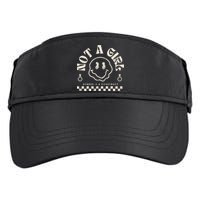 Not A Girl Non Binary  Gender Is A Construct Adult Drive Performance Visor