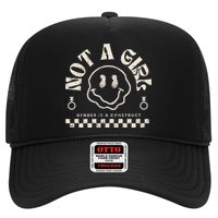 Not A Girl Non Binary  Gender Is A Construct Trucker Hat