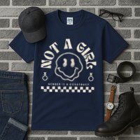 Not A Girl Non Binary  Gender Is A Construct Tall T-Shirt